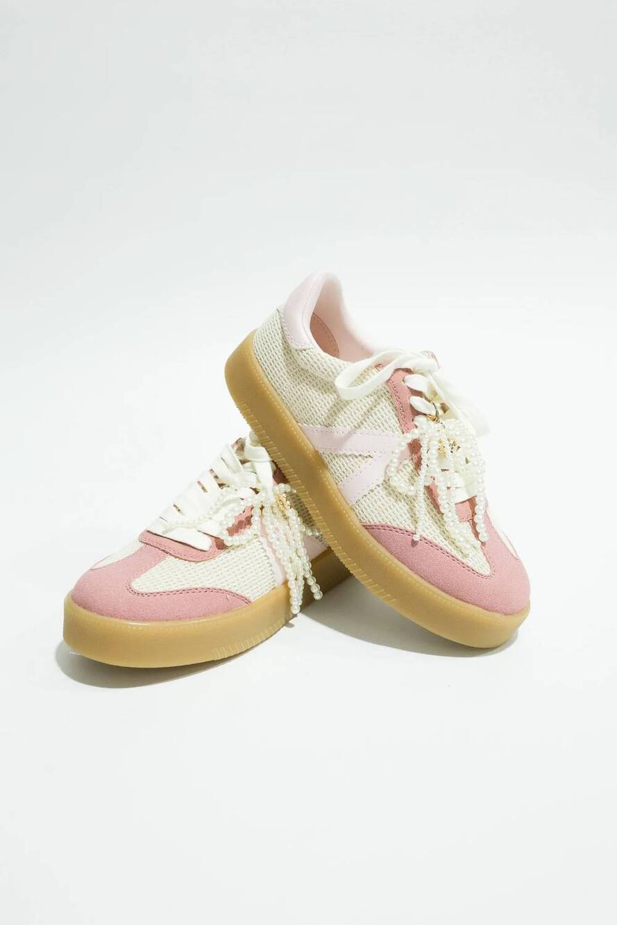 NEW MIA women's axel woven sneaker in pink